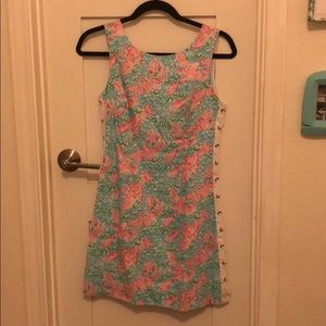 RARE Lilly Pulitzer lobster roll dress